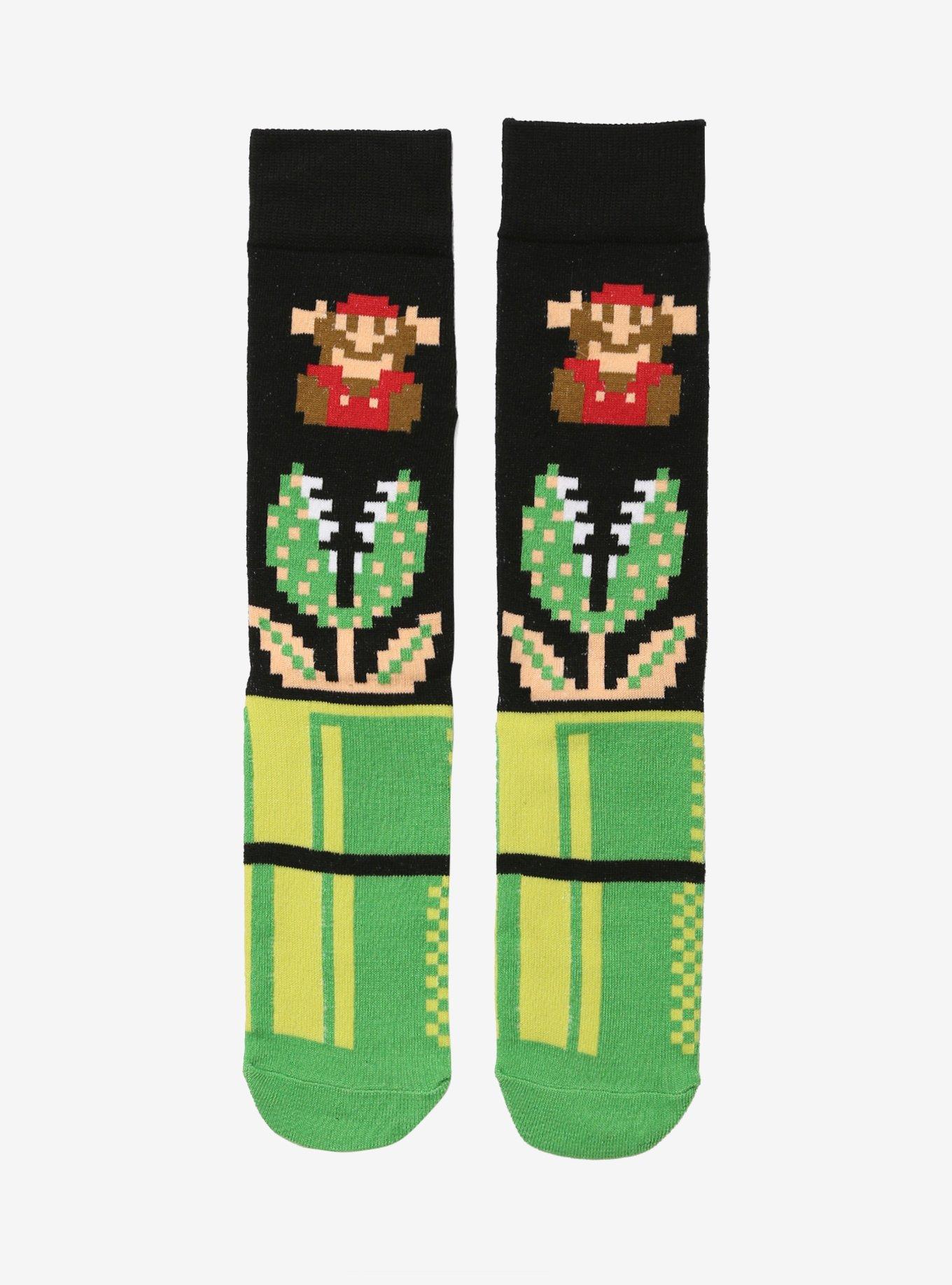 Nintendo Super Mario Bros. Pipeline Socks, , hi-res
