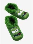 Rick And Morty Pickle Rick Slipper Socks - BoxLunch Exclusive, , hi-res