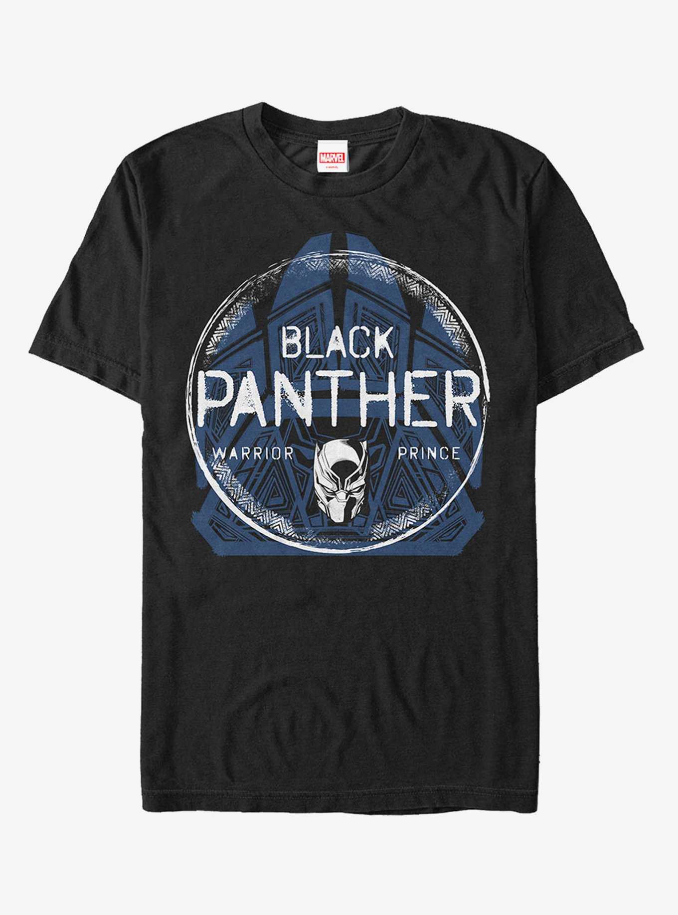 Marvel Black Panther Warrior Prince Pattern T-Shirt, , hi-res