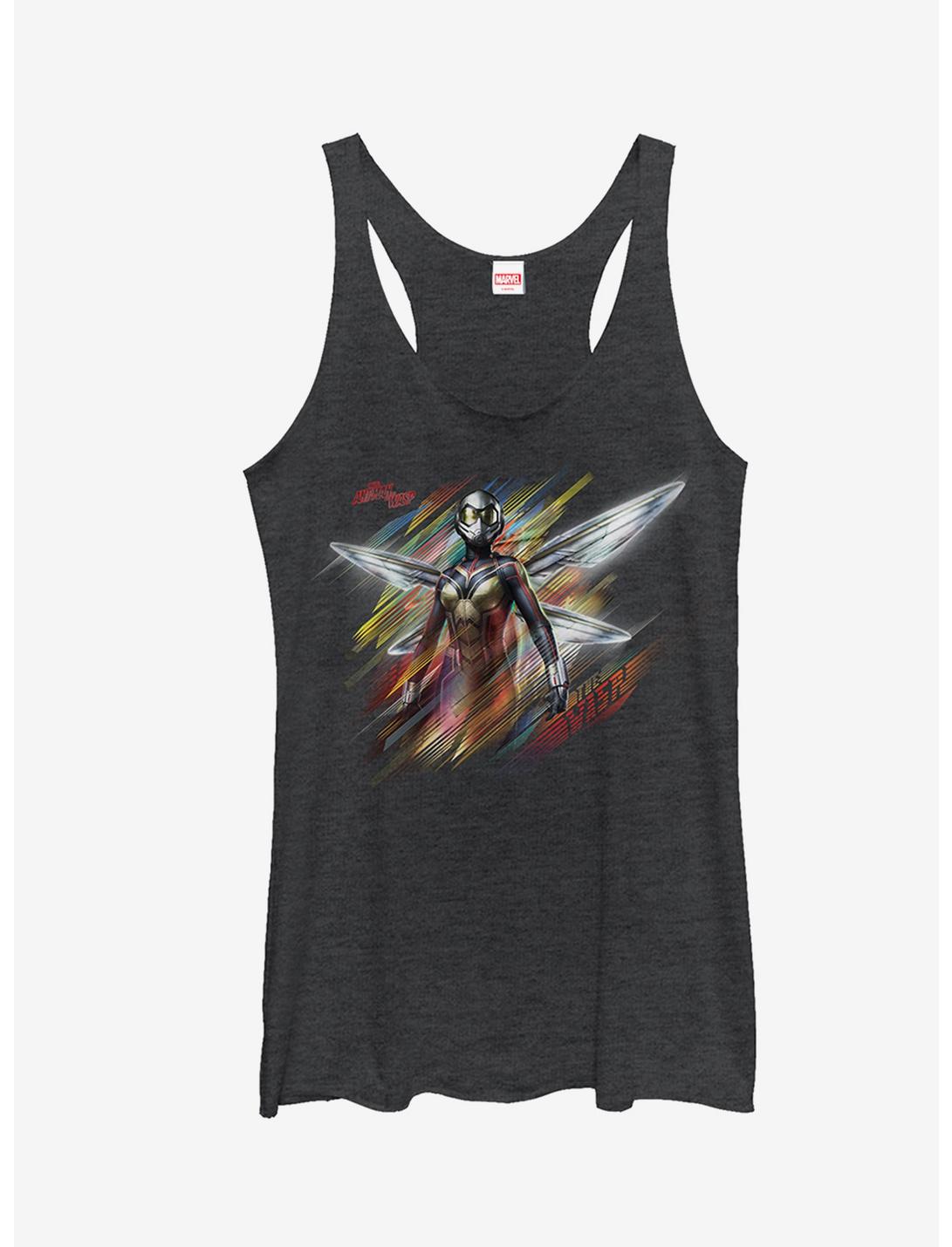 Marvel Ant-Man And The Wasp Hope Rainbow Girls Tank, BLK HTR, hi-res