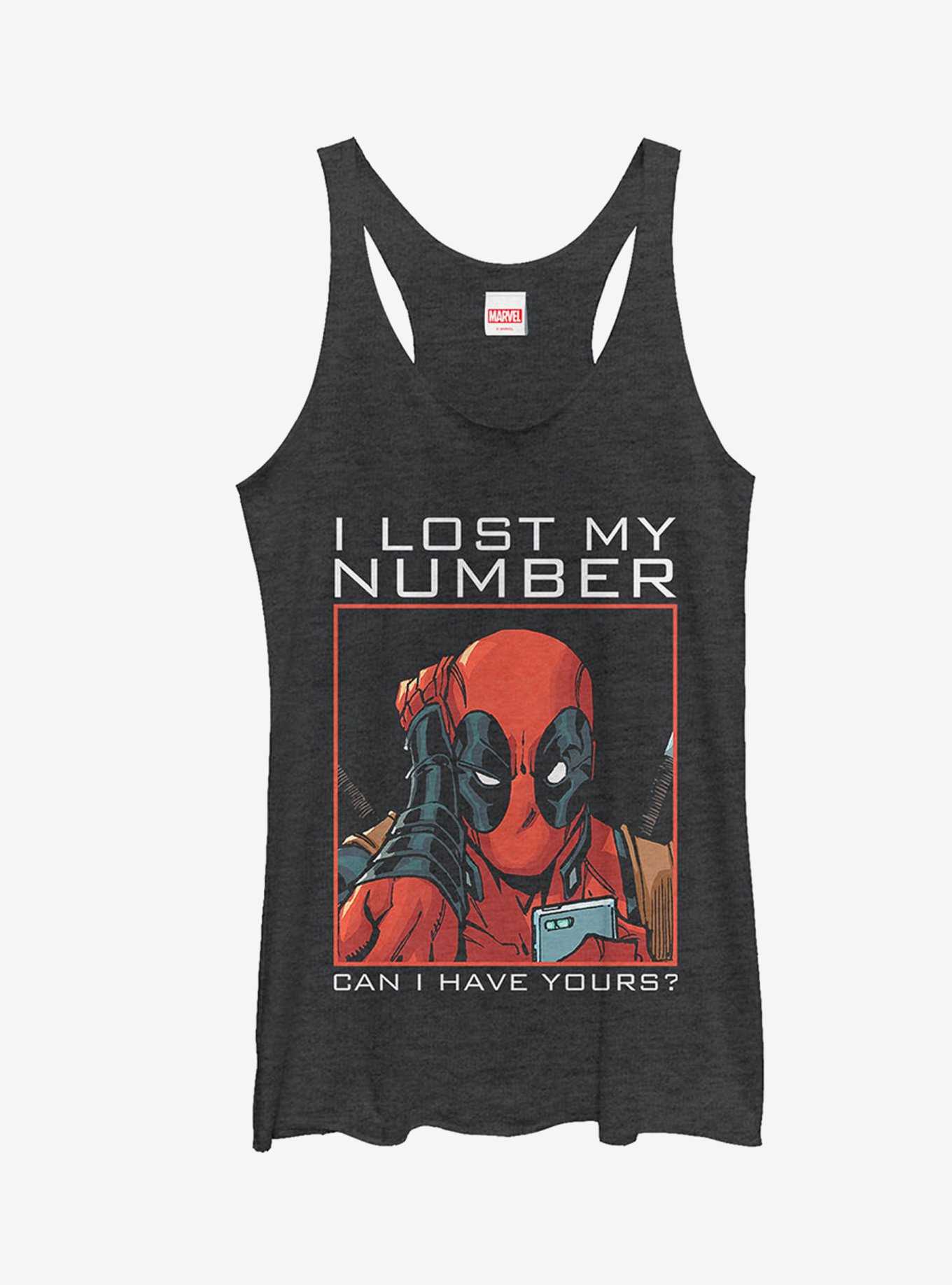 Marvel Deadpool Wants Your Number Girls Tank, , hi-res