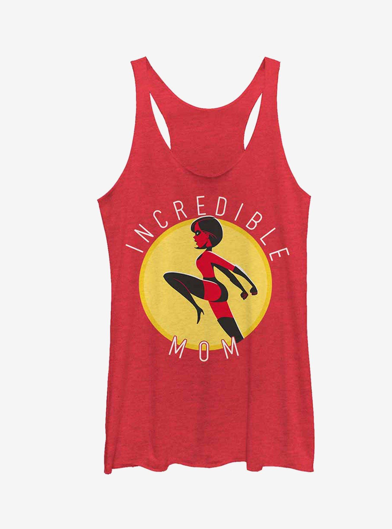 Disney Pixar Incredibles Incredible Mom Circle Girls Tank