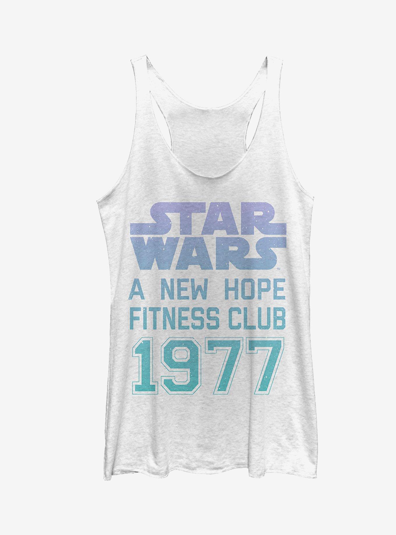 Star Wars A New Hope Fitness Club Girls Tanks, WHITE HTR, hi-res