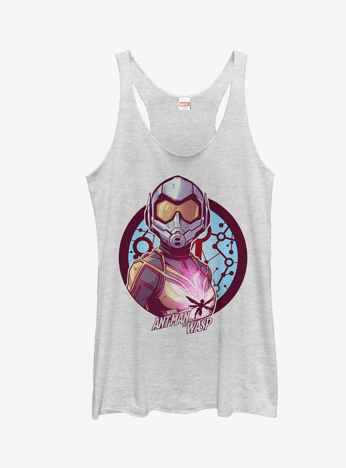 Marvel Ant-Man And The Wasp Hope Circle Girls Tank Top, WHITE HTR, hi-res