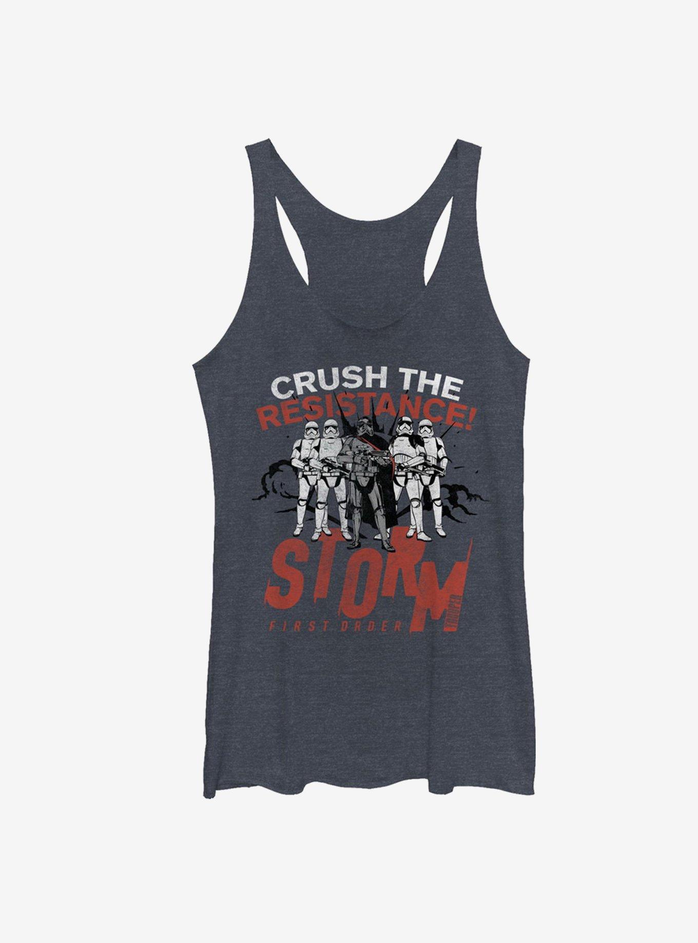 Star Wars Crush the Resistance Girls Tanks, , hi-res