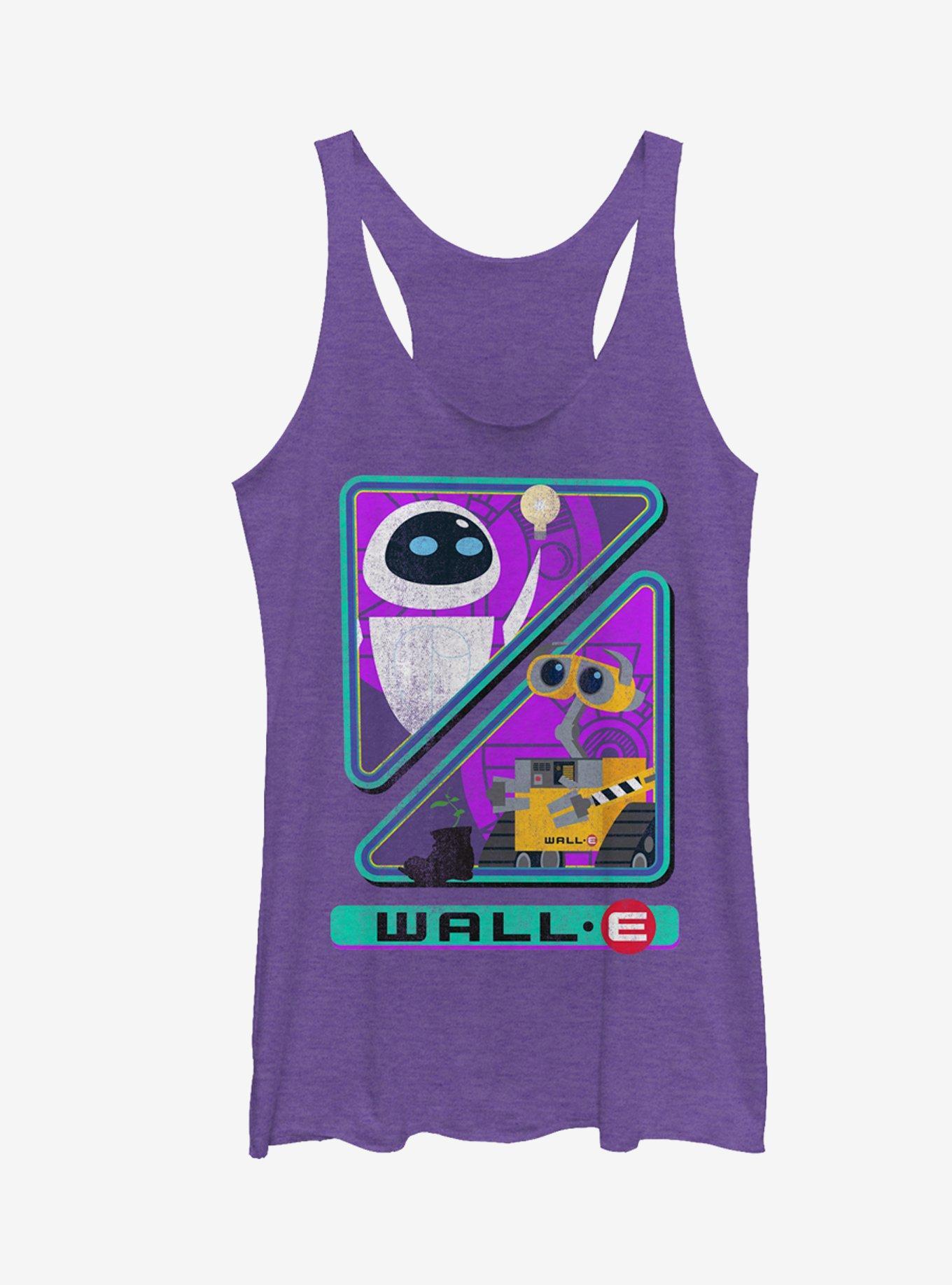 Disney Pixar Wall-E EVE Robot Triangle Girls Tank, PUR HTR, hi-res