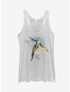 Marvel Ant-Man And The Wasp Graceful Wasp In Flight Girls Tank Top, WHITE HTR, hi-res