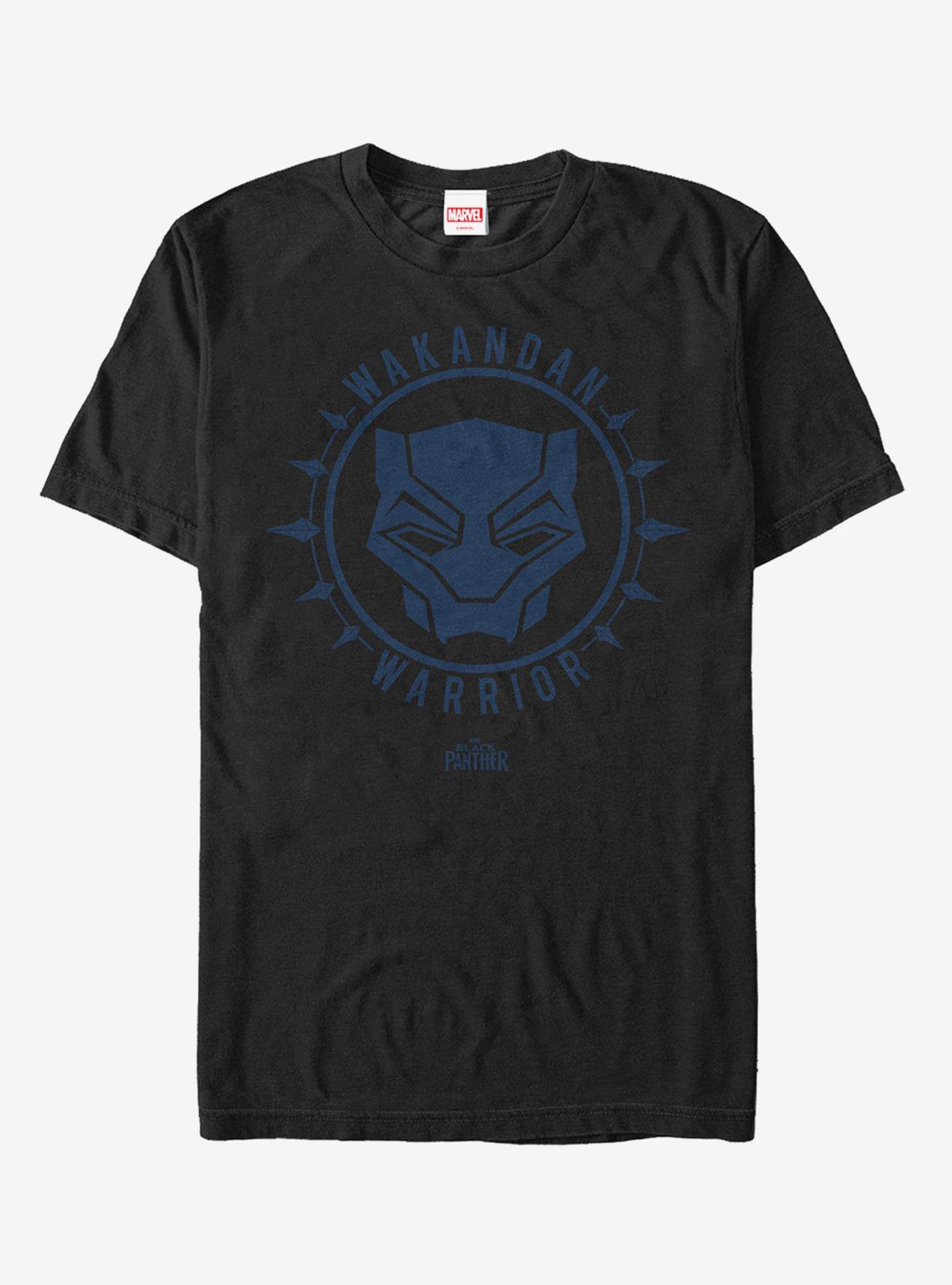 Marvel Black Panther 2018 Wakanda Night Mask T-Shirt, BLACK, hi-res