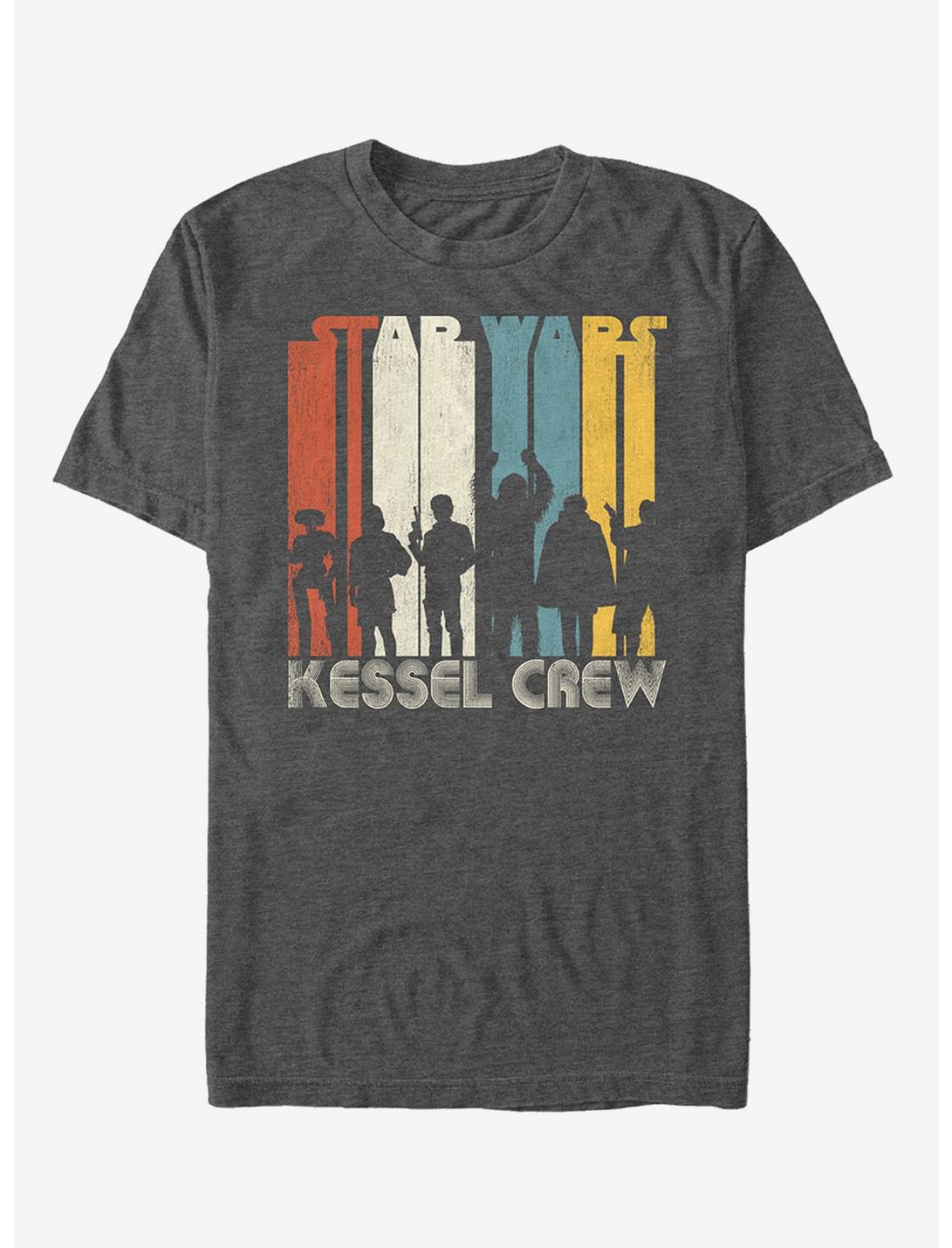 Star Wars Kessel Crew Rainbow T-Shirt, CHAR HTR, hi-res