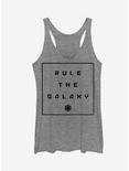 Star Wars Episode VII Rule the Galaxy Girls Tanks, GRAY HTR, hi-res
