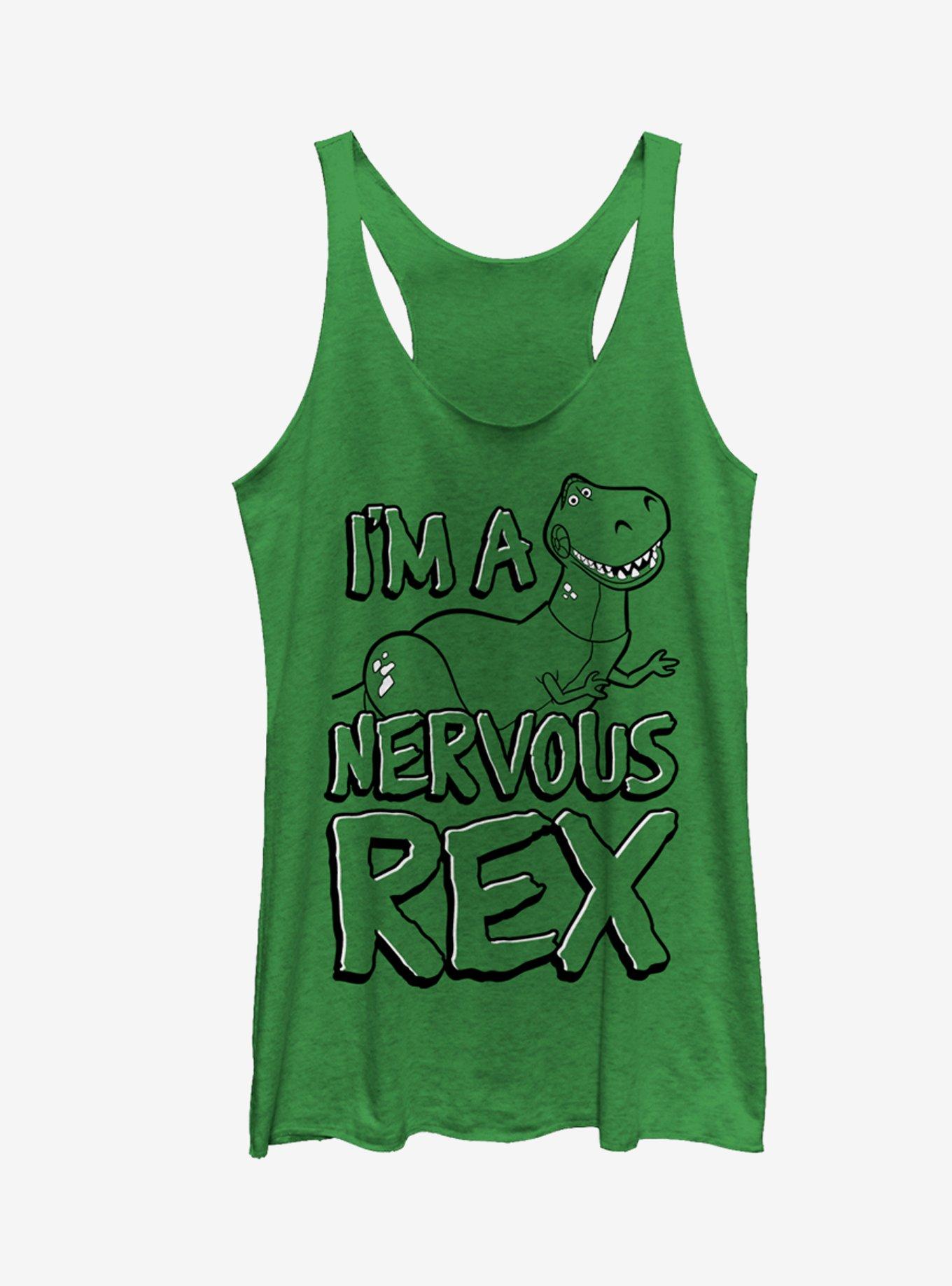 Toy Story Nervous Rex Girls Tanks, ENVY, hi-res