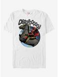 Marvel Deadpool Mounted Vigilante T-Shirt, WHITE, hi-res