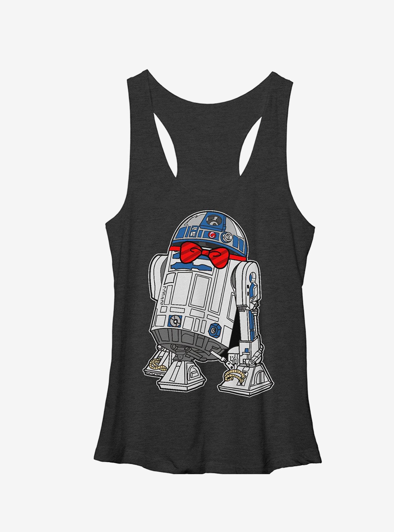 Star Wars R2-D2 Bow Tie Girls Tank Top, , hi-res