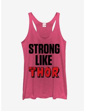 Marvel Strong Like Thor Girls Tanks, , hi-res