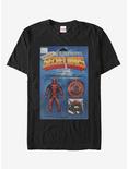 Marvel Deadpool Secret Action Figure T-Shirt, BLACK, hi-res