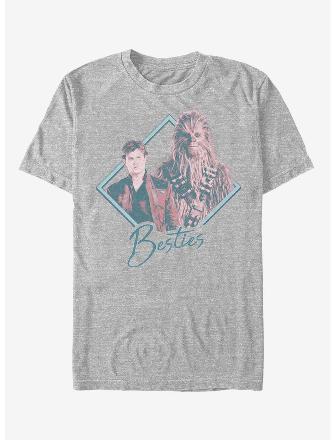 Star Wars Besties Triangle T-Shirt, ATH HTR, hi-res