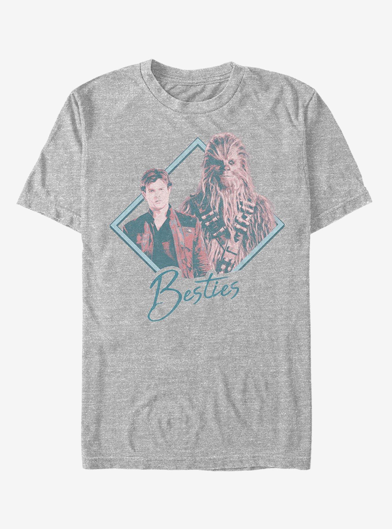 Star Wars Besties Triangle T-Shirt, ATH HTR, hi-res