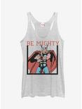 Marvel Classic Thor Be Mighty Girls Tanks, WHITE HTR, hi-res