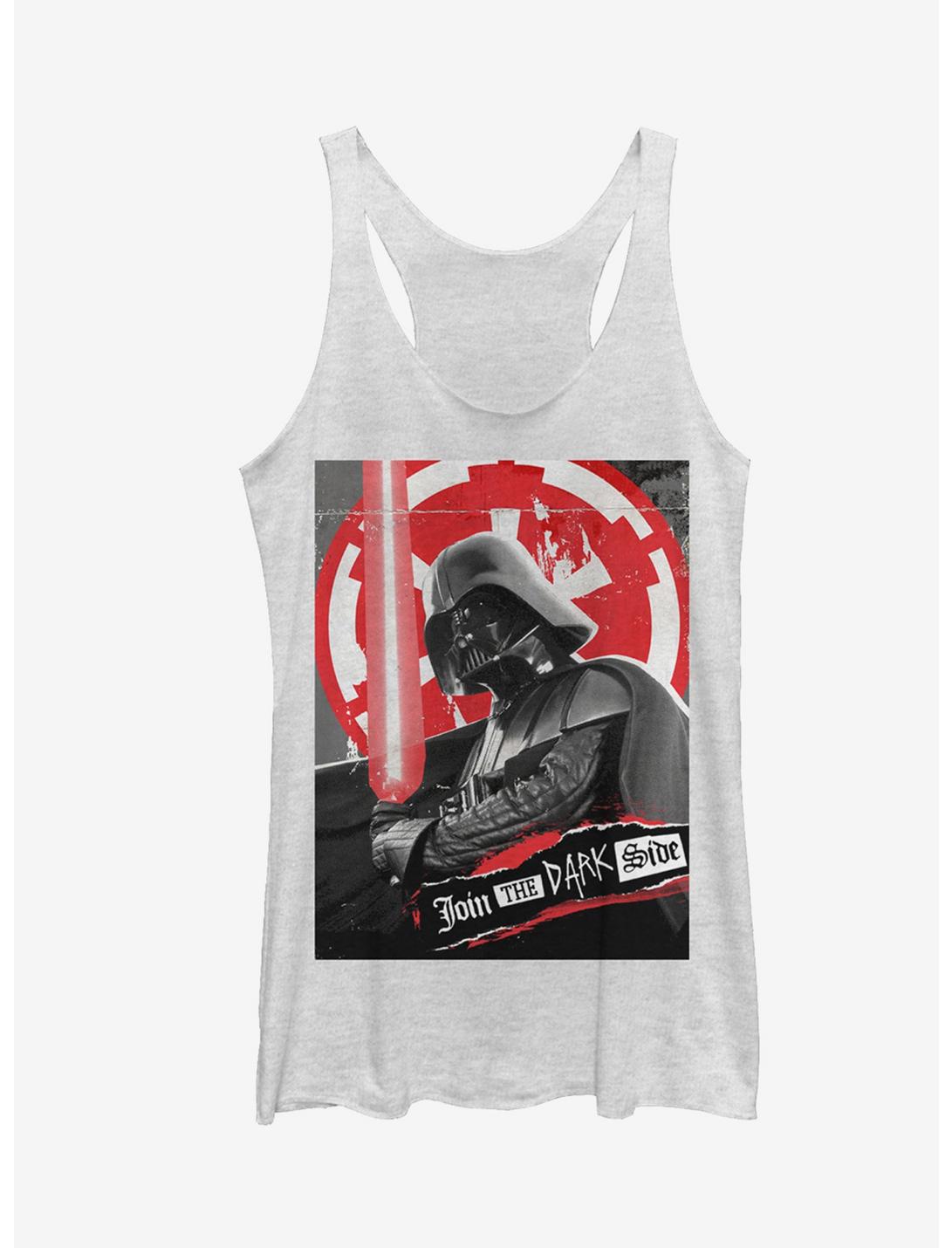 Star Wars Join Sith Lord Darth Vader Girls Tanks, WHITE HTR, hi-res