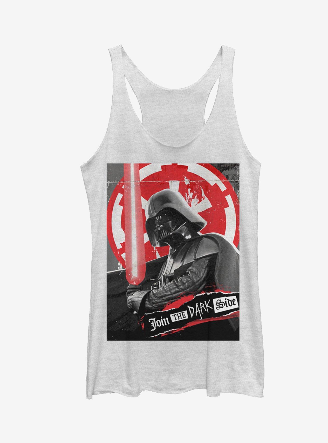 Star Wars Join Sith Lord Darth Vader Girls Tanks, WHITE HTR, hi-res