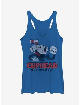 Cuphead One Tough Cup Girls Tank, ROY HTR, hi-res