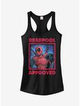 Marvel Deadpool Approved Girls Tank, BLACK, hi-res