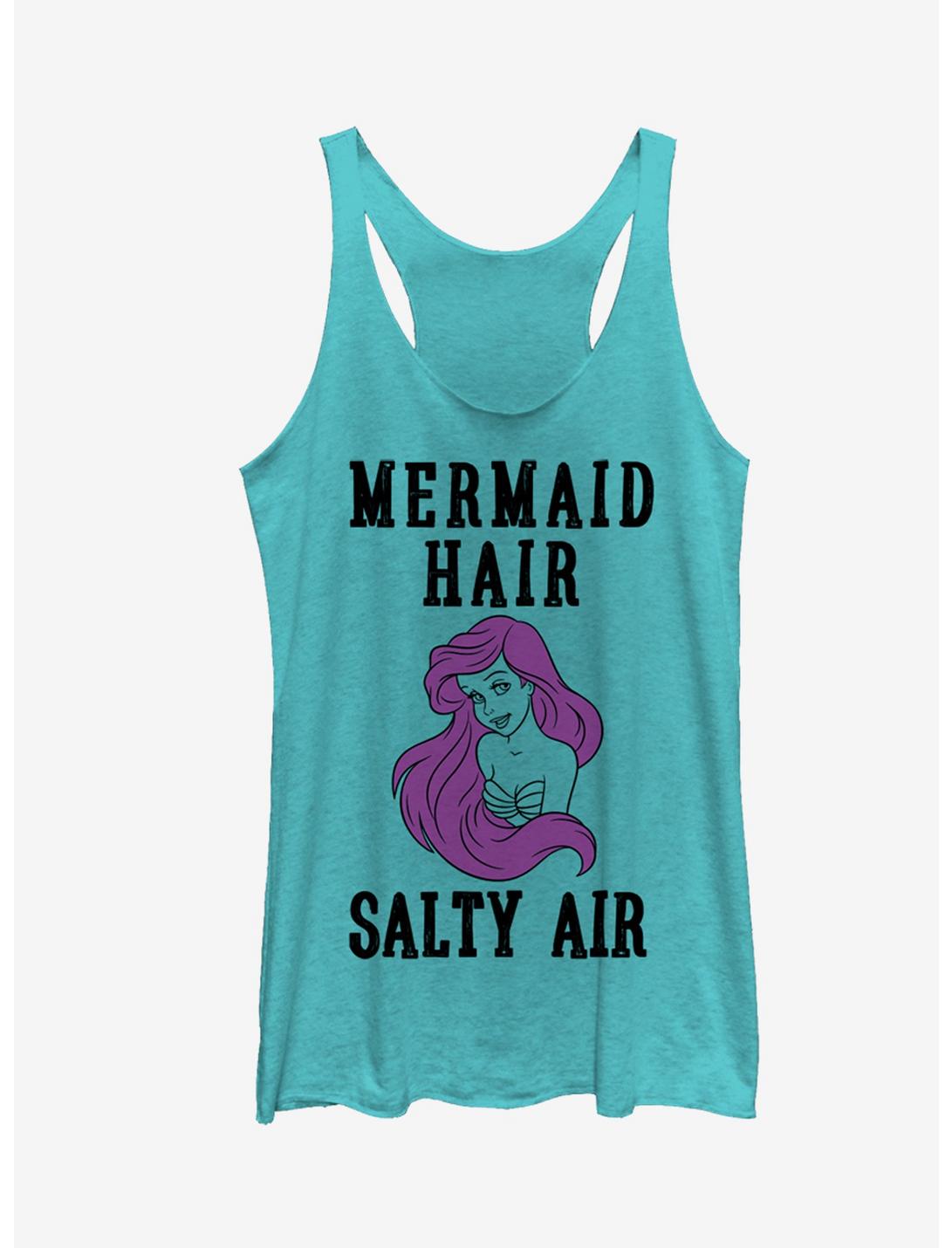 Disney The Little Mermaid Princess Ariel Mermaid Hair Girls Tank Top, TAHI BLUE, hi-res