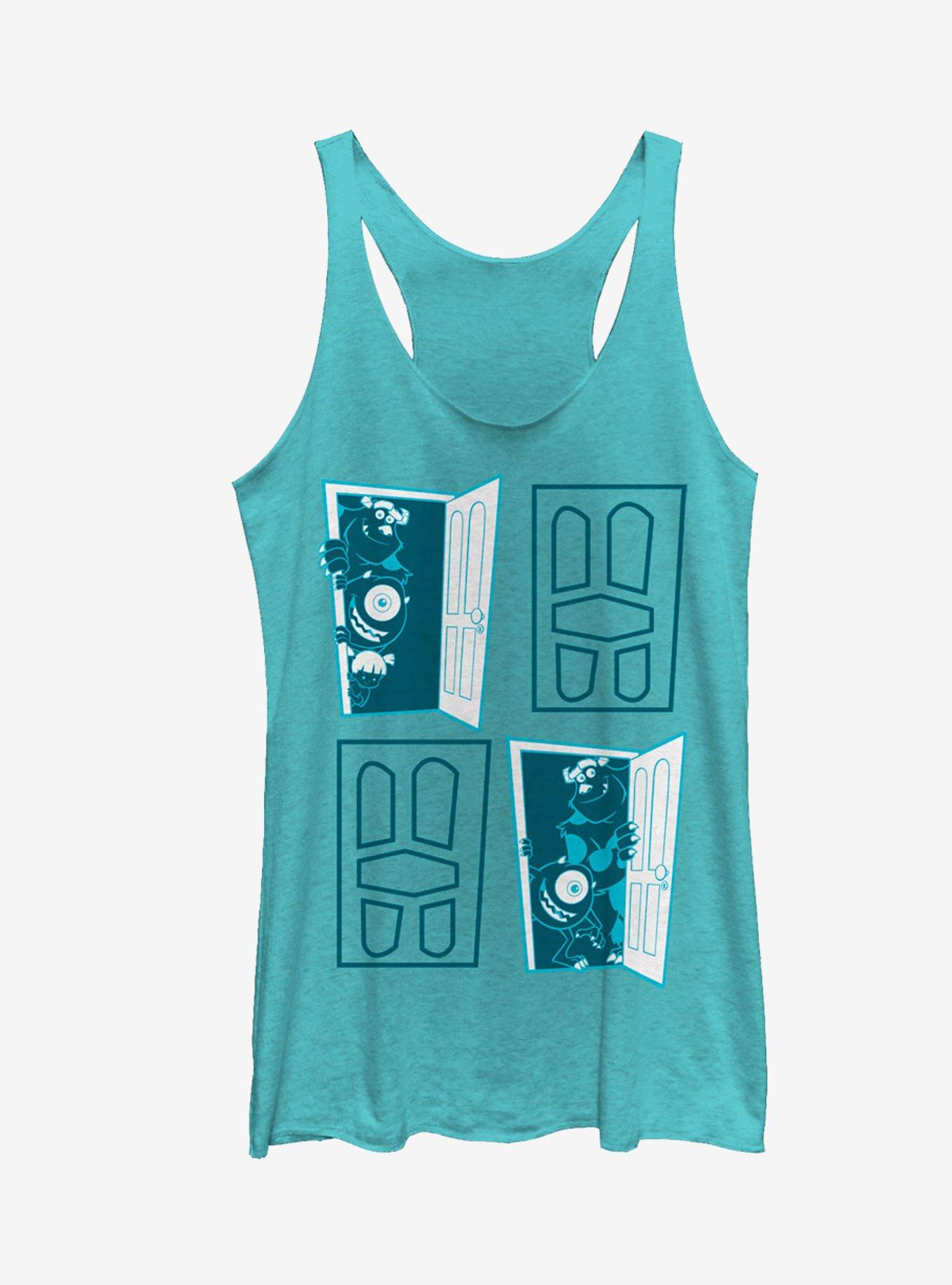 Disney Pixar Monsters Inc. Closet Door Portal Girls Tanks, , hi-res