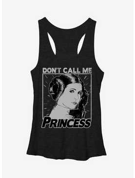 Star Wars Don't Call Me Princess Girls Tanks, , hi-res