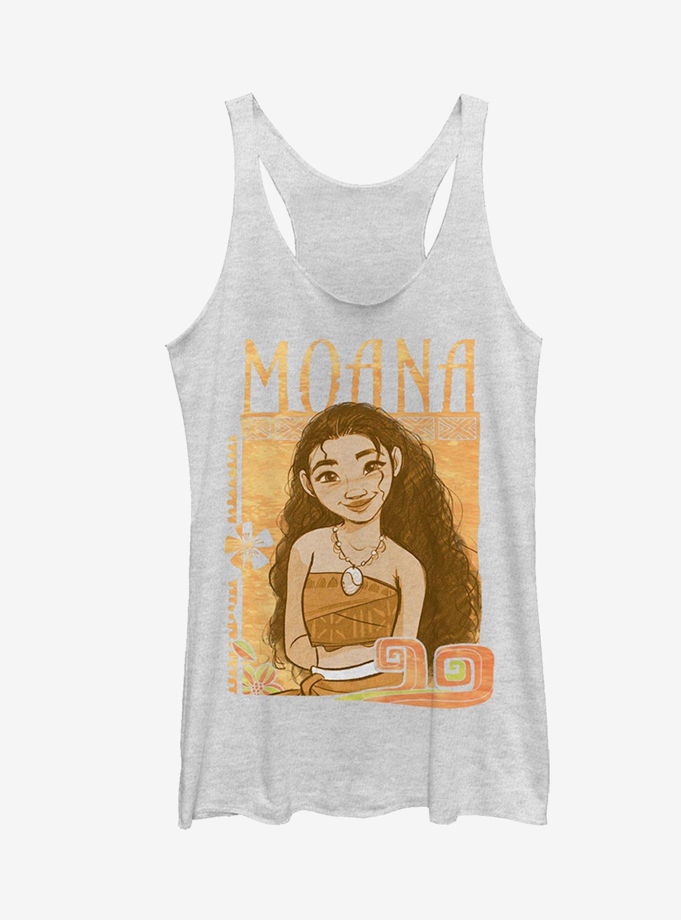 Moana Portrait Girls Tanks, WHITE HTR, hi-res