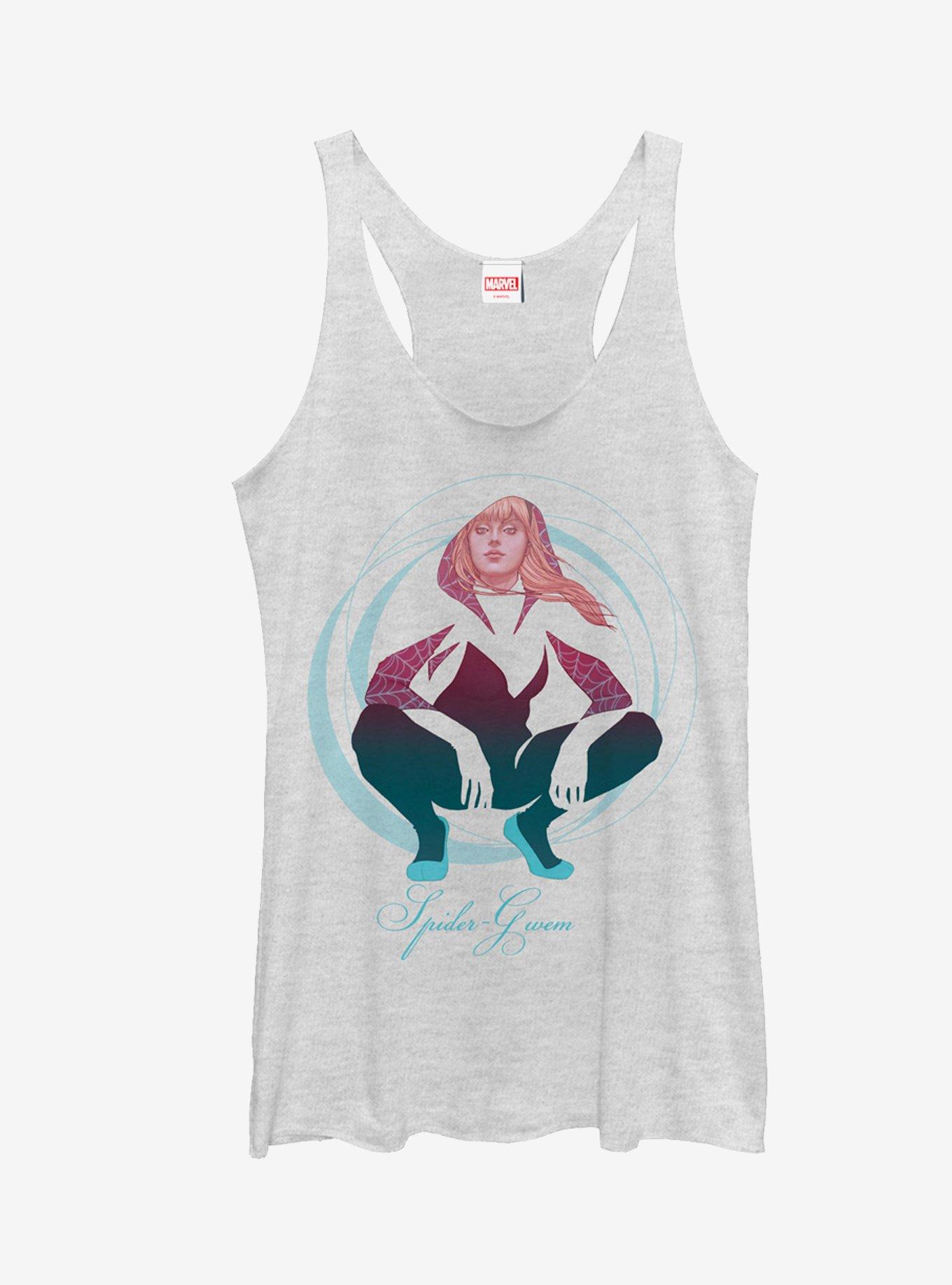 Marvel Spider-Man Ghost-Spider Cutout Girls Tank Top