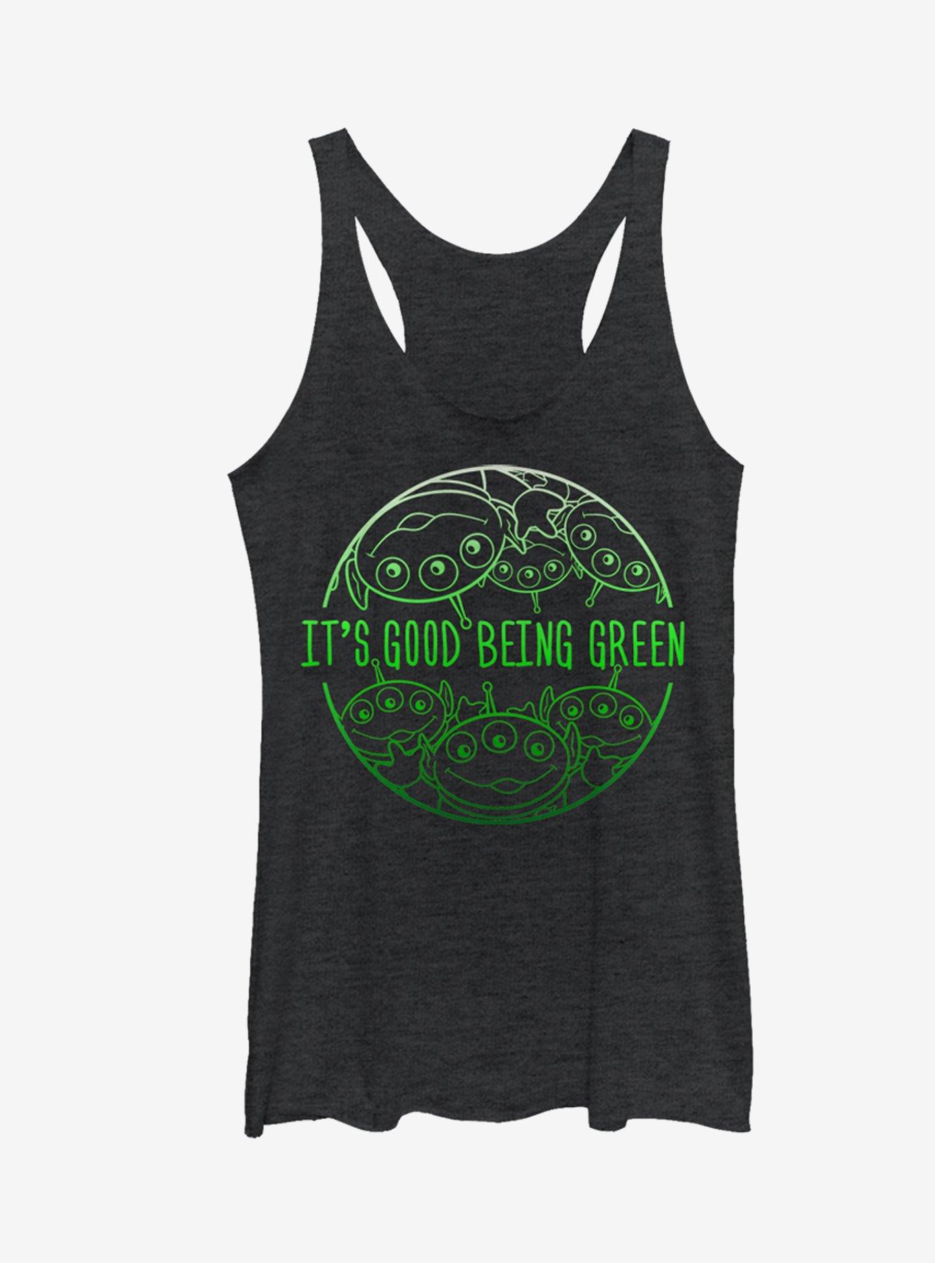 Toy Story Squeeze Toy Aliens Being Green Girls Tanks, , hi-res