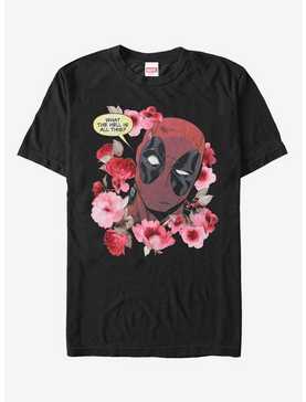 Marvel Deadpool Flowers T-Shirt, , hi-res