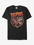 Marvel Deadpool Dogpool Teeth T-Shirt, BLACK, hi-res