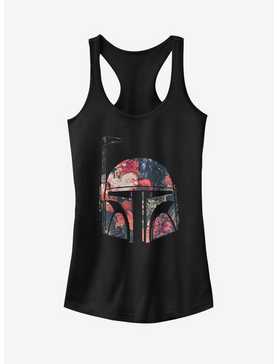 Star Wars Boba Fett Floral Print Girls Tank Top, , hi-res