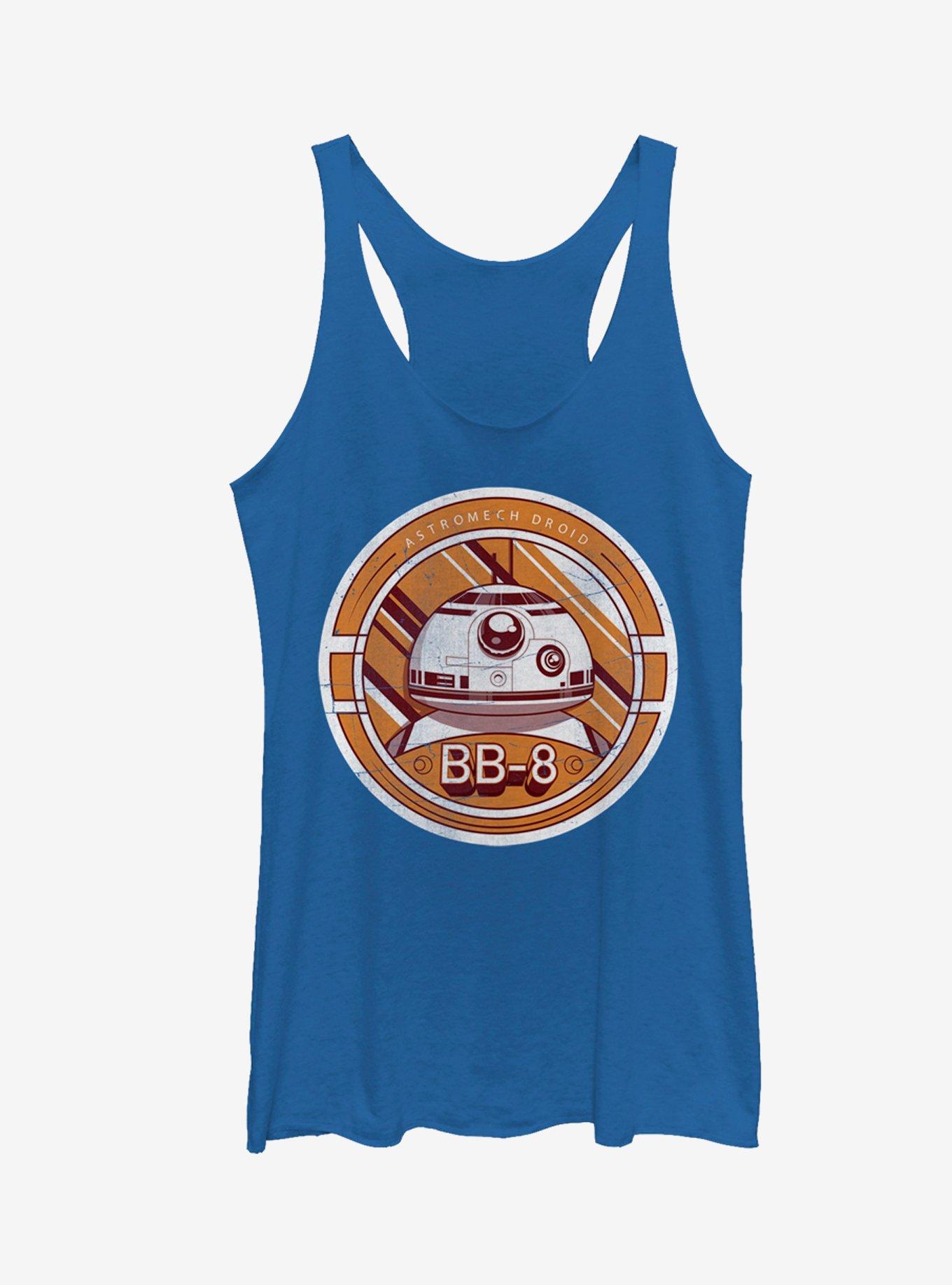 Star Wars BB-8 Astromech Droid Round Girls Tanks