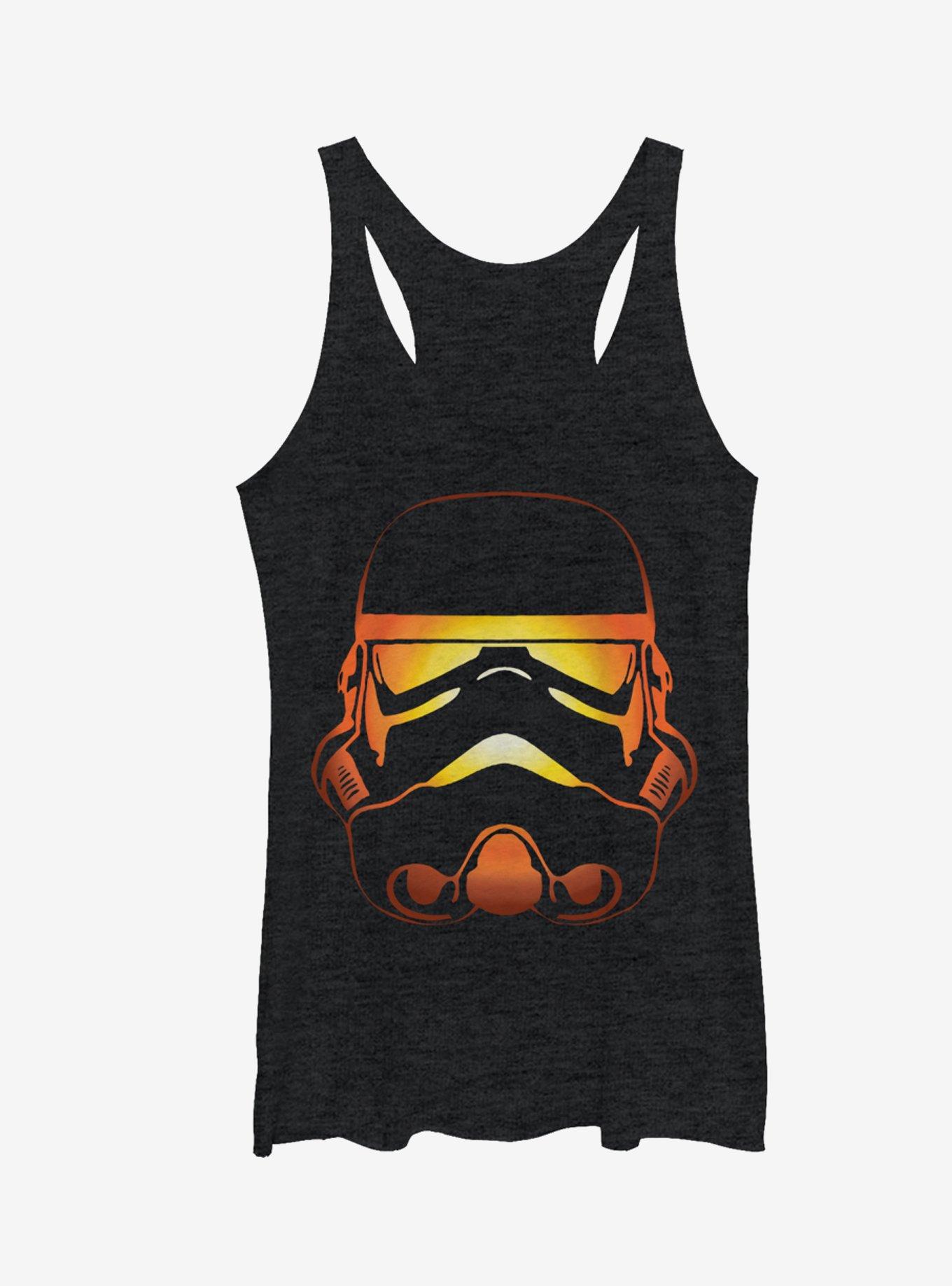 Star Wars Boba Fett Halloween Jack-O'-Lantern Girls Tanks