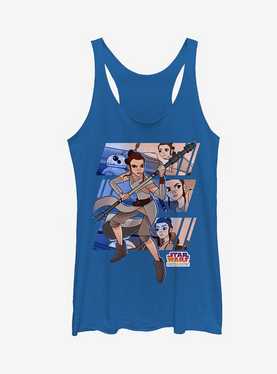 Star Wars Rey BB-8 Girls Tanks, , hi-res