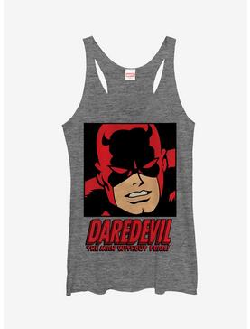 Marvel Daredevil Man Without Fear Girls Tanks, GRAY HTR, hi-res