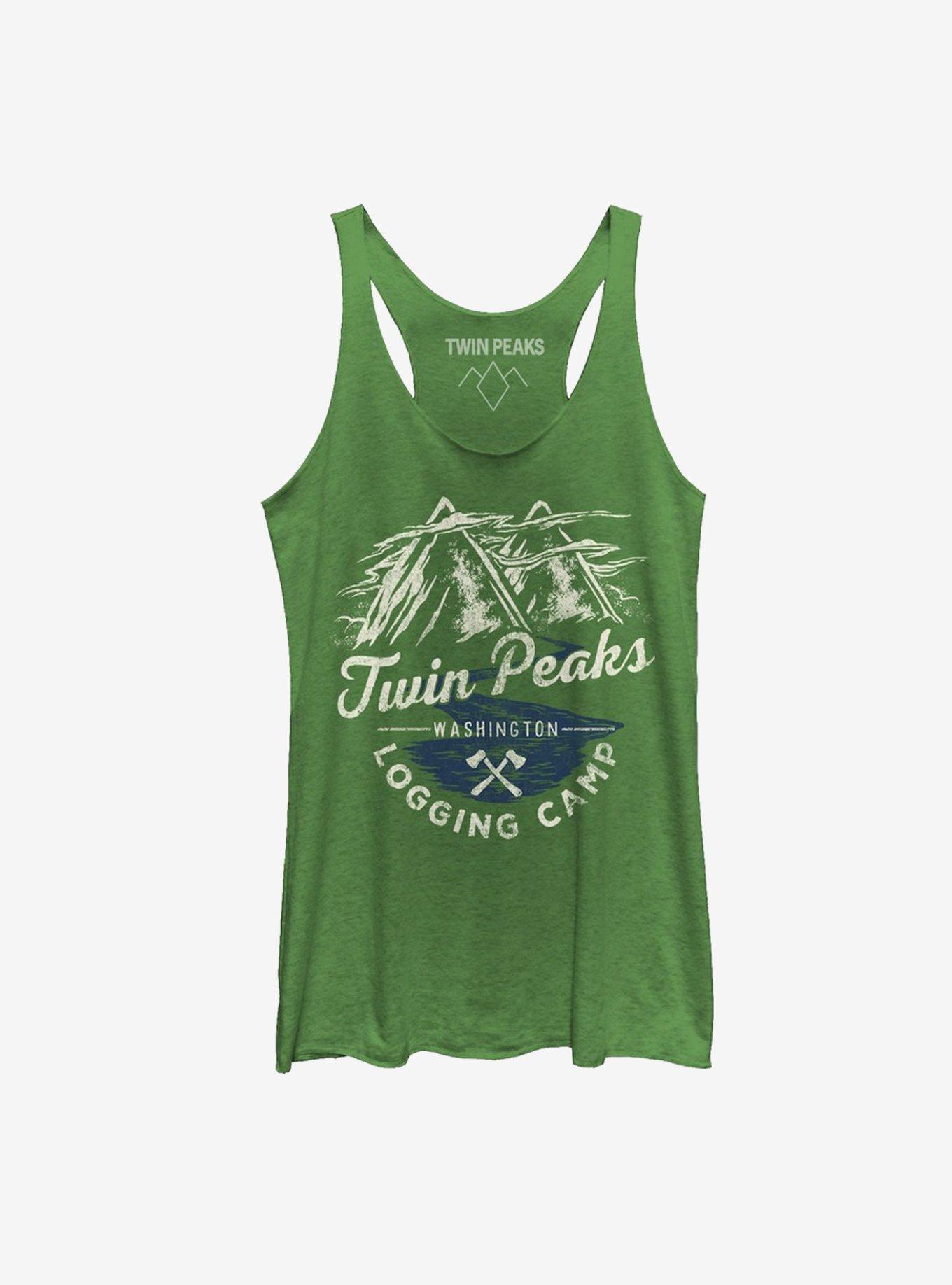 Twin Peaks Logging Camp Girls Tanks, ENVY, hi-res