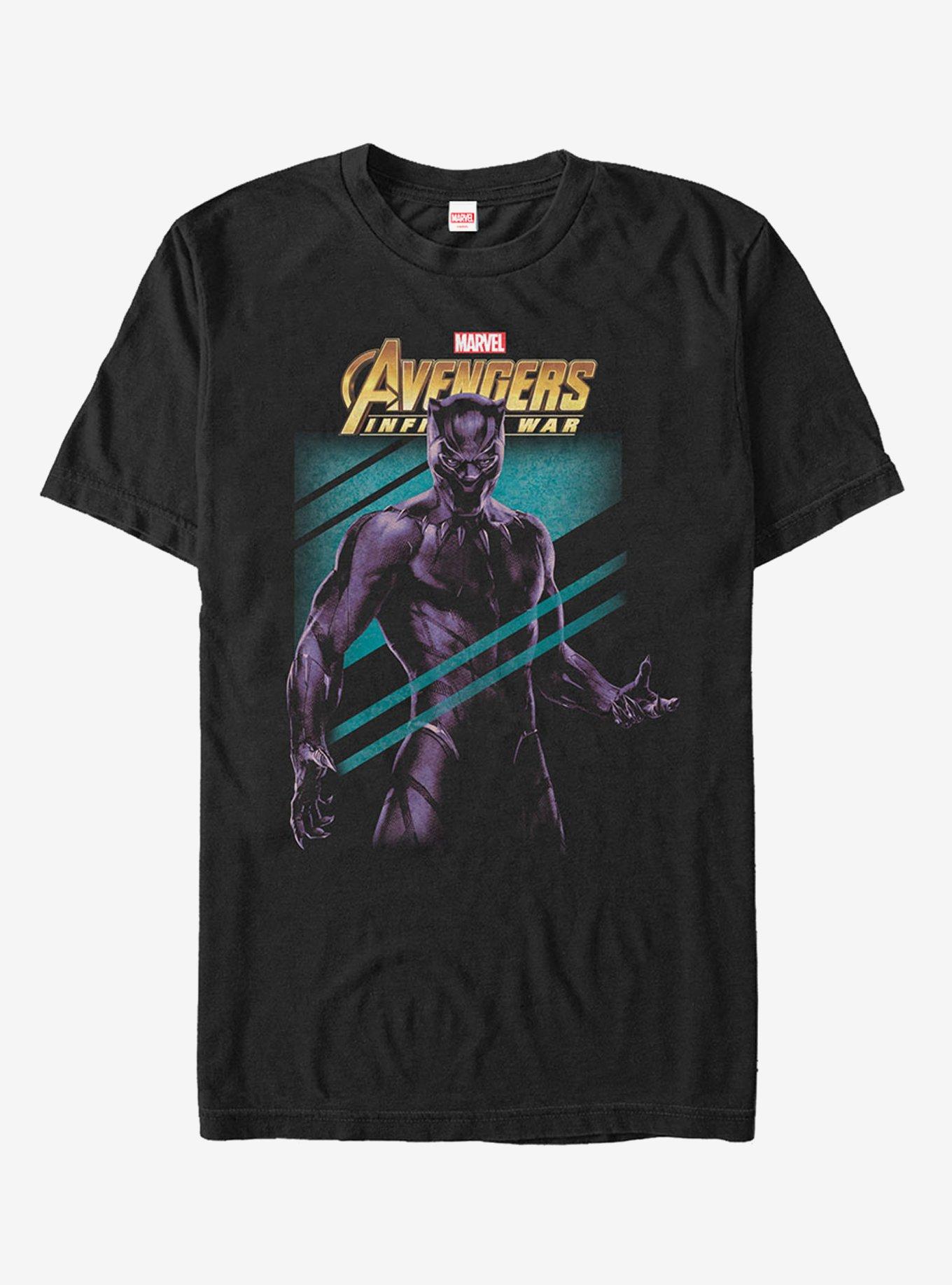 Marvel Avengers: Infinity War Black Panther Streak T-Shirt