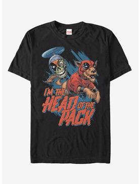 Marvel Dogpool Headpool Head Of The Pack T-Shirt, , hi-res