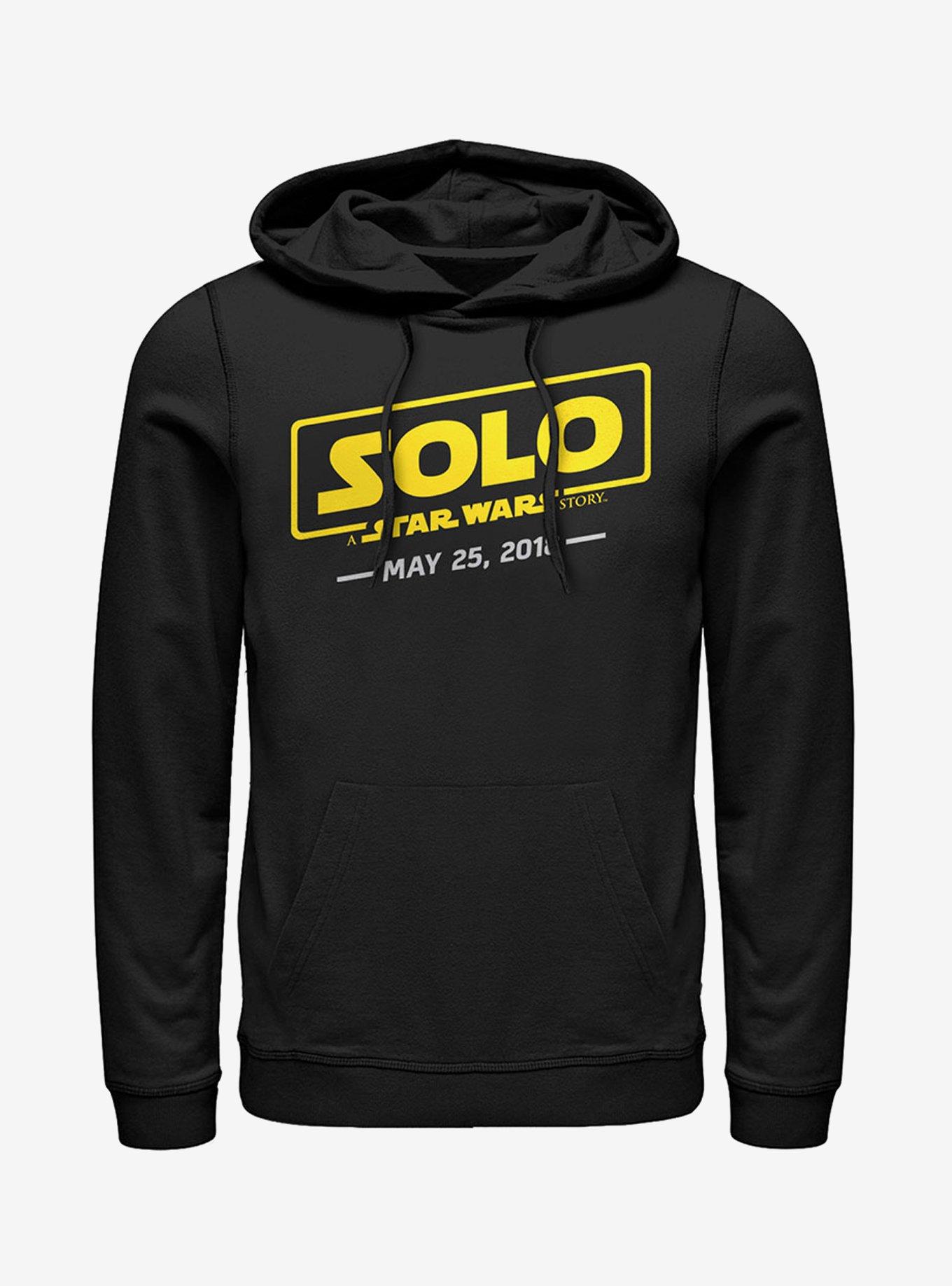 Star Wars Logo Scrawl Hoodie, BLACK, hi-res