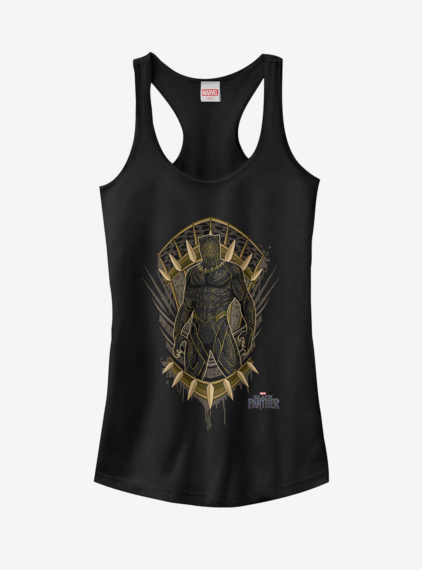 Marvel Black Panther 2018 Claw Crest Girls Tanks, , hi-res