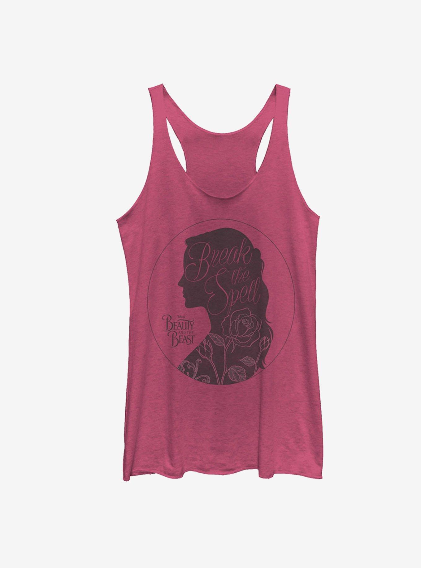 Disney Beauty And The Beast Break The Spell Girls Tank - PINK | Hot Topic
