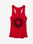 Star Wars Empire Emblem Girls Tanks, RED HTR, hi-res
