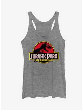 Jurassic Park 25th Anniversary Logo Girls Tank Top, , hi-res