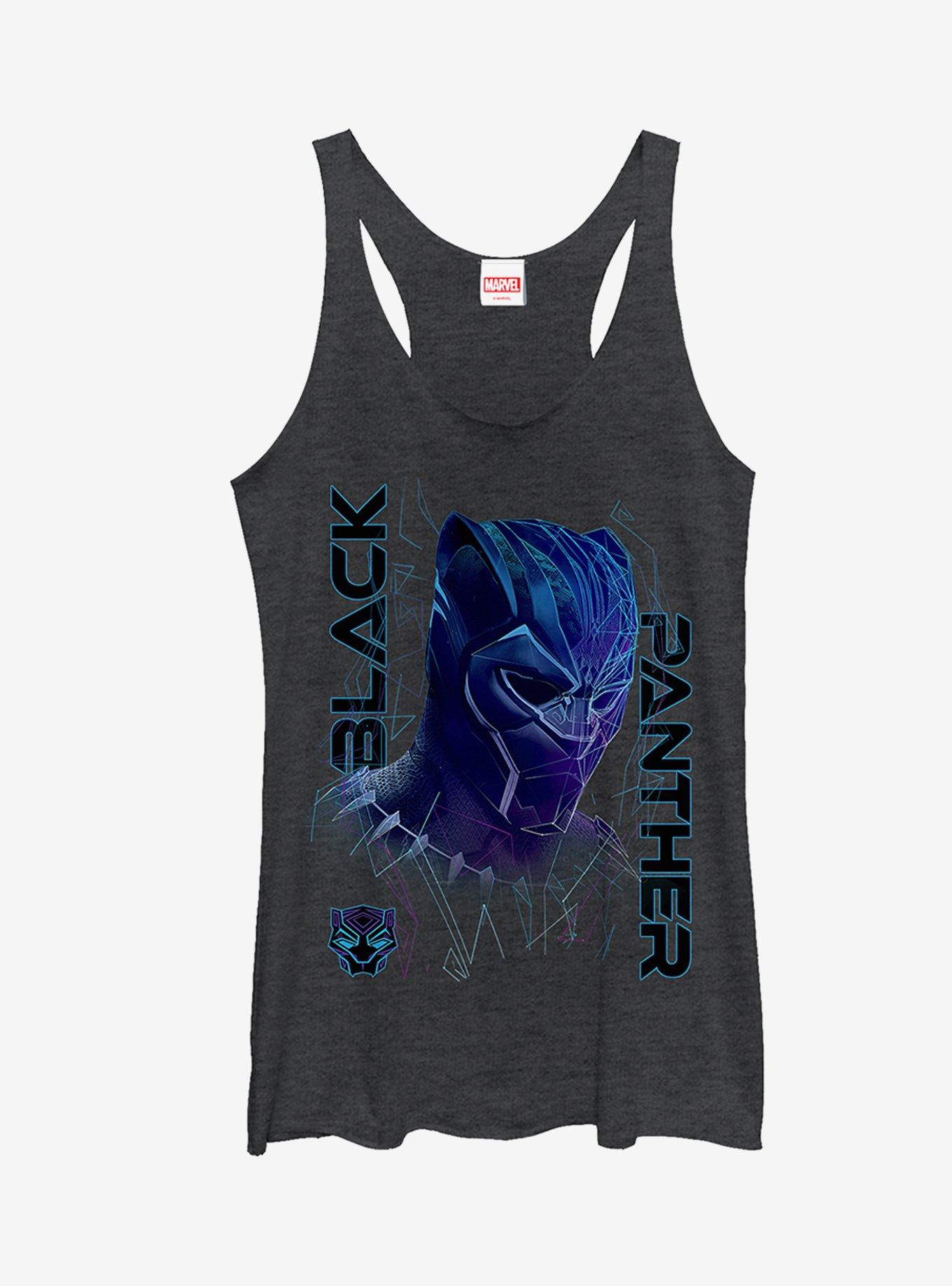 Marvel Black Panther 2018 3D Pattern Girls Tanks, , hi-res