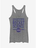 NASA It is Rocket Science Girls Tanks, GRAY HTR, hi-res