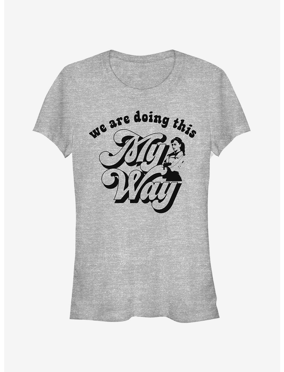 Star Wars Han Solo Qi'ra My Way Girls T-Shirt, ATH HTR, hi-res